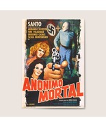 Santo en Anónimo mortal (1975) - 20&quot; x 30&quot; inches (Unframed) - $39.00