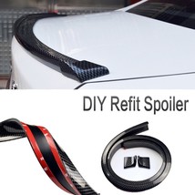 Universal spoiler Car sticker 1.5M Car-Styling 5D  tail spoiler PU  zing DIY ref - £104.54 GBP