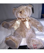 FAO Schwarz Light Mixed Brown TEDDY BEAR Plush 9" NWT - $10.77