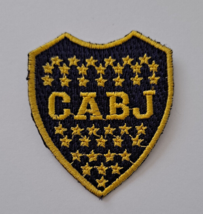 Club Atlético Boca Juniors Patch Iron On or Sew On CABJ Soccer - £6.14 GBP