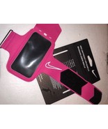 Nike Lightweight Arm Band 2.0 NRN43689OS Vivid Pink/Gray New - £9.16 GBP