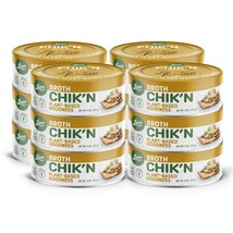 Loma Linda - CHIK’N - BROTH Plant Based Chicken (5 oz) (Pack of 12) Vegan - £35.13 GBP