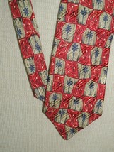 Robert Talbott Best of Class Nordstrom Neck Tie/Necktie Silk red 58&quot;x3.75&quot; - $251.45 MXN