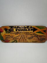 Jamaica No Problem Hand Carved Wooden Wall Plaque Map Sign 18" Folk Art ... - $23.75