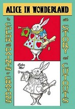 Alice in Wonderland: The White Rabbit - Color Me! by John Tenniel - Art Print - £17.58 GBP+