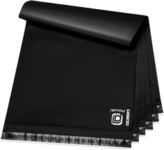 POLYSELLS 100 pcs 10x13 Inches Black Poly Mailers Shipping Envelopes, St... - €16,19 EUR