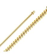Genuine 14k Yellow Gold 5.9mm Wide Miami Cuban Chain 8.5" Men's Bracelet - $3,472.00