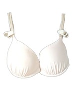 Bikini Top Fashion Nova 34D white push up swimwear - £23.50 GBP