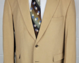 Vtg  Brooks Brothers Camel Hair Sport Coat Jacket 44R - £27.93 GBP