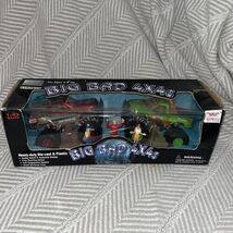 Kentoy 30235; Big Bad 4x4s Set; 2x Monster Trucks &amp; Figures New - $30.05