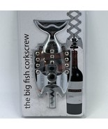barY3 The Big Fish Corkscrew Wine Bottle Opener BAR-0759 Beach Lake House - $214.95 MXN