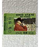 RARE 1976 NCAA Ohio State Football Ticket BOB BRUDZINSKI DEBUT vs Michig... - $793.53 MXN