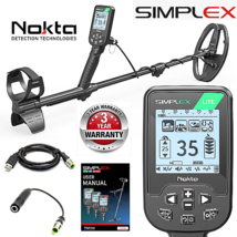 Nokta Simplex Lite Waterproof Metal Detector  with 3 Year Warranty - $249.00
