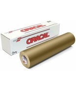 Metallic Gold Adhesive Vinyl Roll Clear Transfer Paper Sheet Cricut Came... - £12.60 GBP