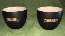 Bailey&#39;s Your &amp; Mine matching mugs MINT - $18.80