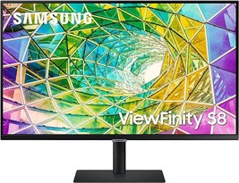 SAMSUNG ViewFinity S8 27-Inch Series 4K UHD High Resolution Monitor, IPS... - $1,111.99