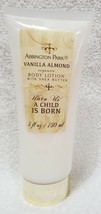 Abbington Park VANILLA ALMOND Body Lotion Shea Butter Child Born 5 oz/15... - $12.99