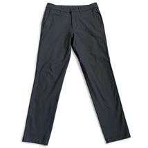 Lululemon Men’s Commission Pants Sz 30 Slim Fit Warpstreme Charcoal 29" ... - $29.65