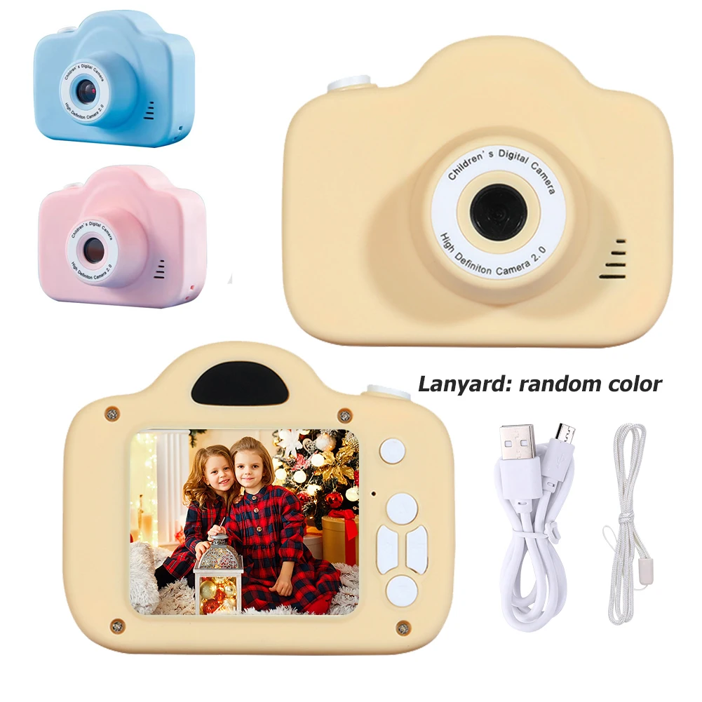 Kids Digital Camera 2 Inch HD Screen Portable Video Camera Educational Children - £22.14 GBP+