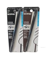 Maybelline Unstoppable Automatic Pencil Eyeliner 701 Onyx &amp; 702 Espresso  - $16.23 CAD
