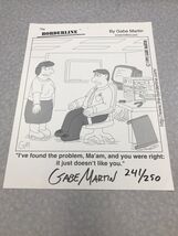 Gabe Martin Autographed Photo 241/250 The Borderline KG Z2 - $12.87