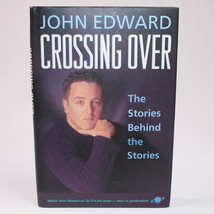 Signed John Edward Crossing Over 2001 Life After Death Hardcover Book With Dj Vg - $17.35