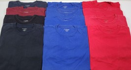 D) Mixed Lot of 12 Men Cotton Foot Action Short Sleeve T-Shirts XL Relax... - £15.47 GBP