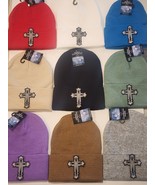 Cross Patched Knit Cuffed Beanie - $164.61 MXN+