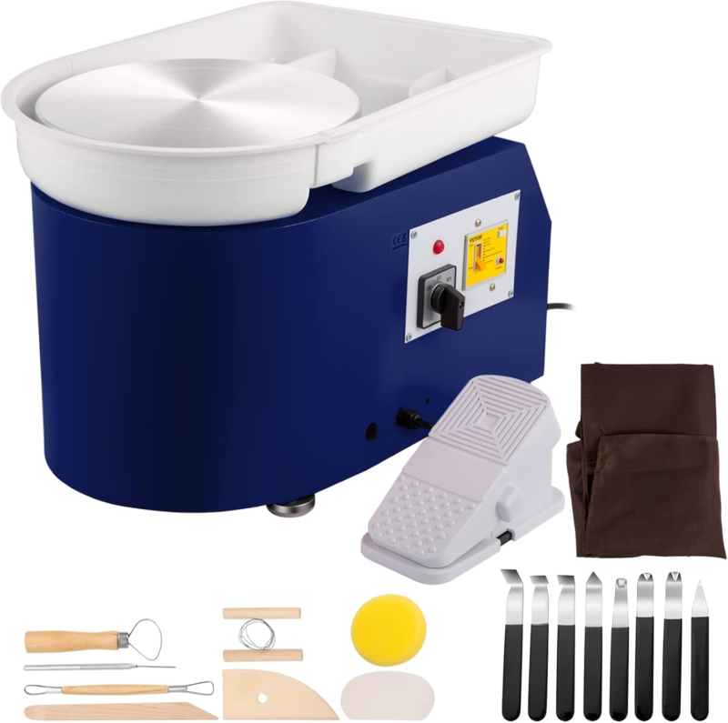 350W Electric Forming Machine with Detachable Basin Foot Pedal 0-300RPM ... - $242.61