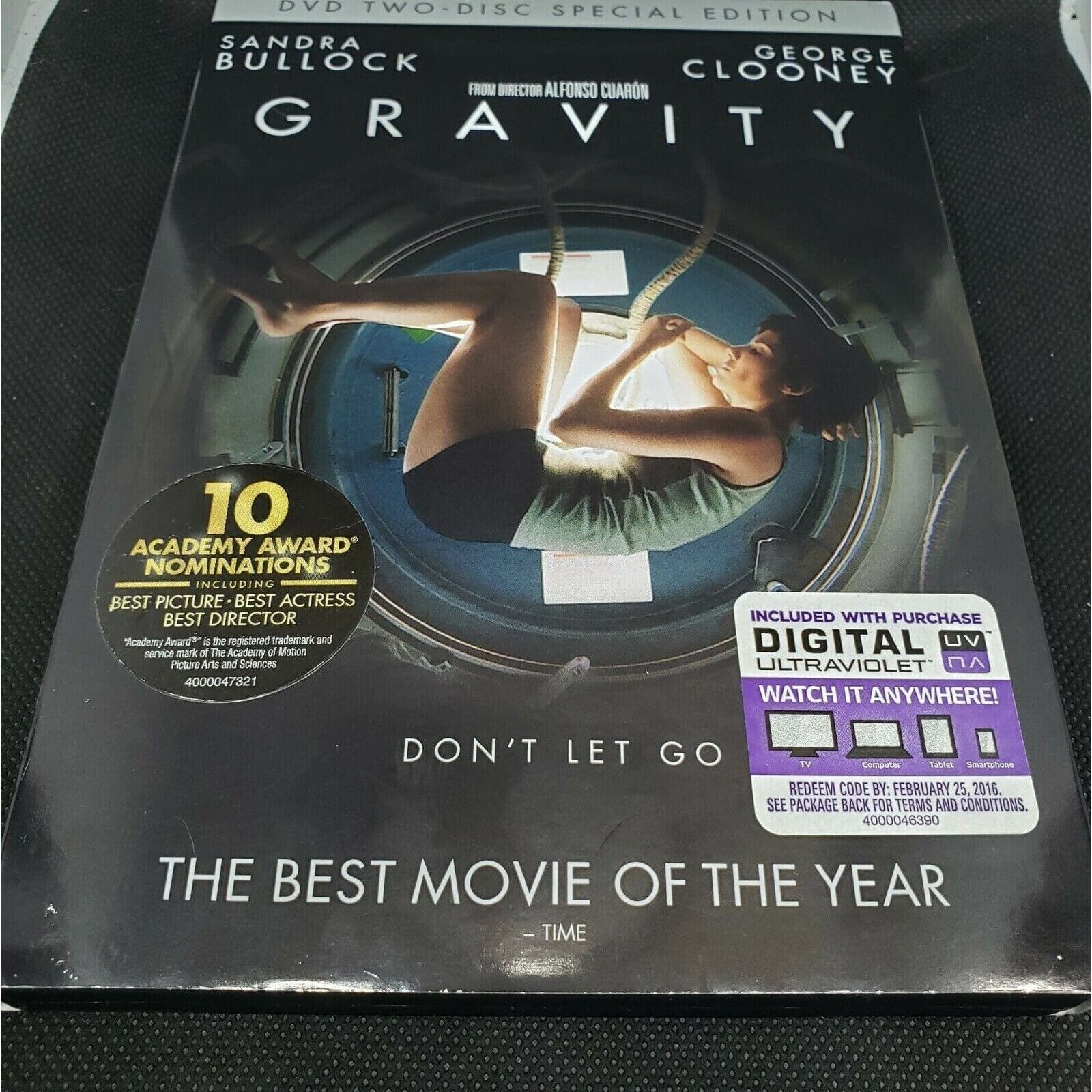 Primary image for Gravity - DVD, 2013, Special Edition - 2-Disc Set) Sandra Bullock, G. Clooney