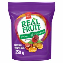 4 X Dare RealFruit Tropical Gummies Candy 350g Each -From Canada -Free S... - $37.74
