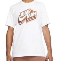  Nike Men Jordan Jumpman World Champs Graphic T-Shirt White DC9773 100 Size XL - £19.93 GBP