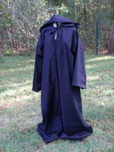 Black Hooded Robe  - $55.00
