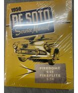 1956 Desoto Firedome Fireflite Shop Service Workshop Repair Manual NEW - $1,817.73 MXN