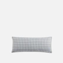 Kenneth Cole New York Houndstooth Grey Lumbar Pillow Cover - $29.70