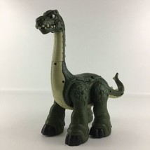 Imaginext Mega Apatosaurus Roaring Walking Dinosaur Figure 2013 Fisher Price Toy - £31.07 GBP