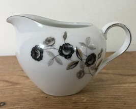 Vtg Mid Century Prelude Yamaka Japan Porcelain Floral Creamer Small Pitcher 5&quot; - £28.96 GBP