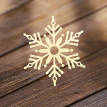 Wooden Christmas Holiday Ornament - Holiday Decor 4&quot; With Giftbox - $5.45