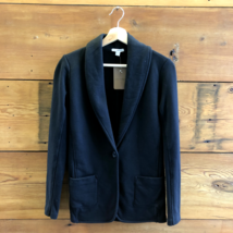 3 / L - James Perse Black Single Button Shawl Collar Jacket 1120PK - $58.00