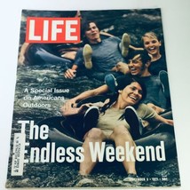 VTG Life Magazine September 3 1971 - American Outdoors / The Endless Weekend - $13.25