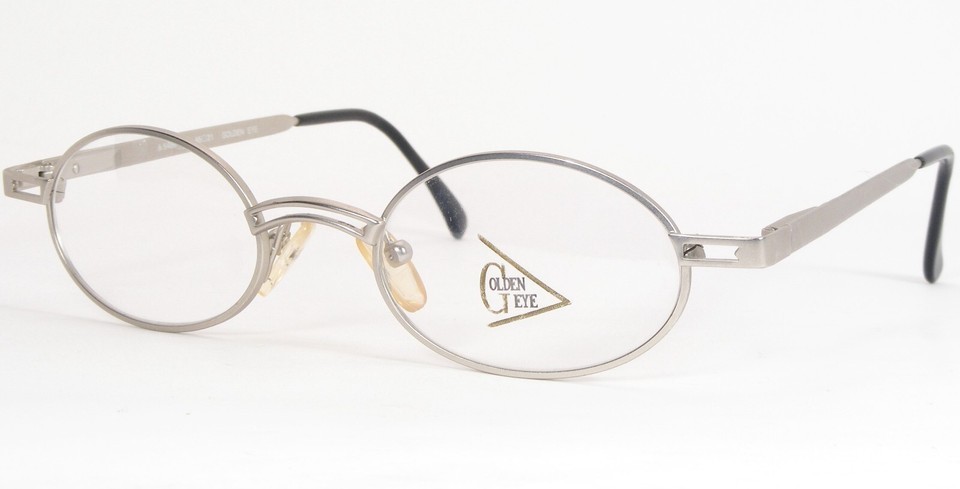 Vintage NOS Golden Eye Glasses 5488 PS Silver UNIQUE RARE 45-21-140mm-
s... - $76.58