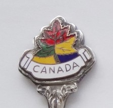 Collector Souvenir Spoon Canada Saskatchewan Regina Beach Maple Leaf Clo... - £7.91 GBP