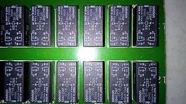 21WW00 Omron G6AU-234P Relays, 32 Pcs On Circuit Board, Very Good Condition - £29.83 GBP