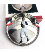 Hallmark Keepsake 1996 Satchel Paige Ornament Collectors Baseball Cleveland New - $10.99