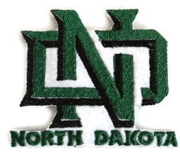 North Dakota Fighting Sioux Logo   Iron On Patch - £4.72 GBP