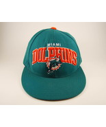 Miami Dolphins Mitchell Ness Wool Hat Cap NFL Authentic Fitted 7 - $372.62 MXN