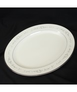 Noritake Heather 7548 Ivory Oval Platter 13-1/2&quot; - $27.51 CAD