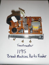 Toastmaster bread machine PCB Power Control Board for Model 1195 - $26.45