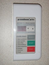 Breadman bread maker machine Control Panel for Model TR-600 Gen 1 - $26.45