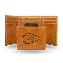 Kansas City Chiefs Wallet Trifold Laser Engraved - $55.49